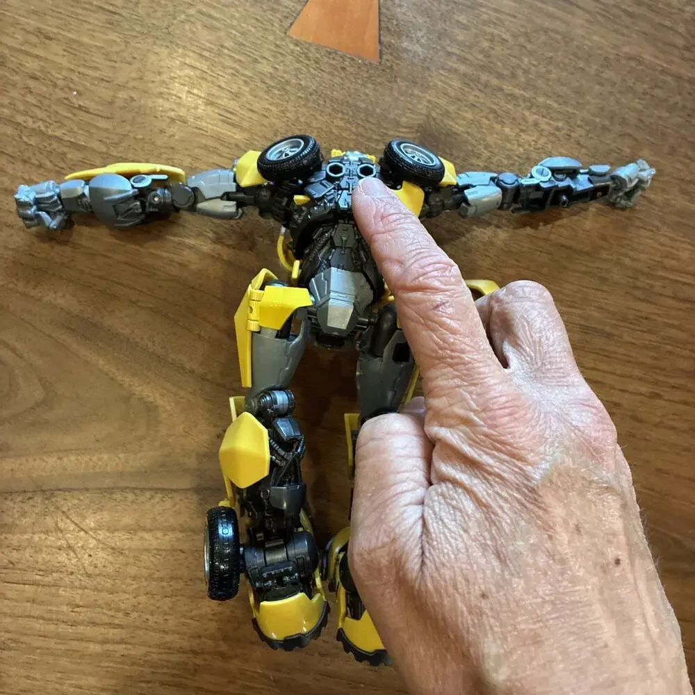 Transformers Yolopark Amk Bumblebee Rise Of The Beasts Model INCOMPLETE